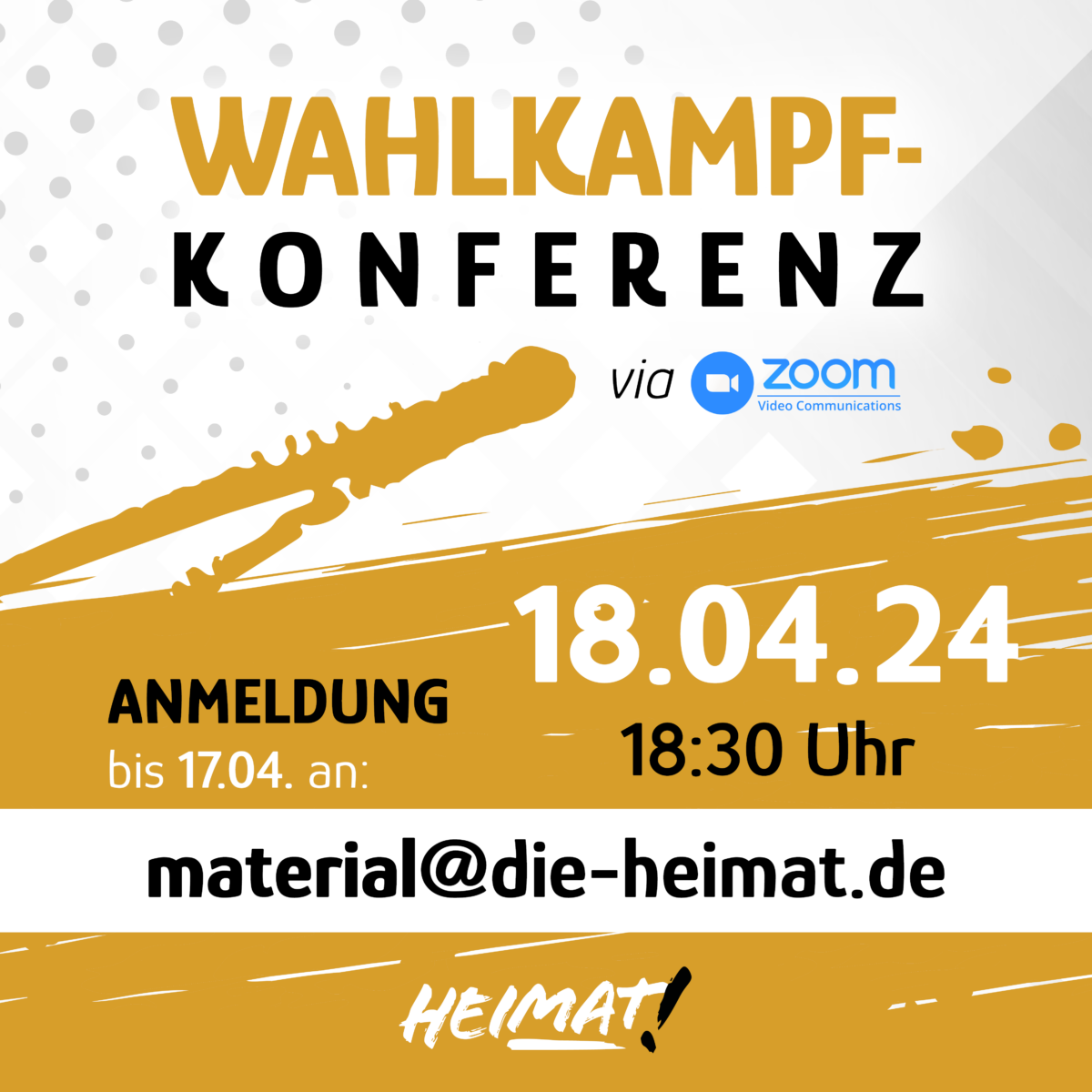 wahlkampfkonferenz