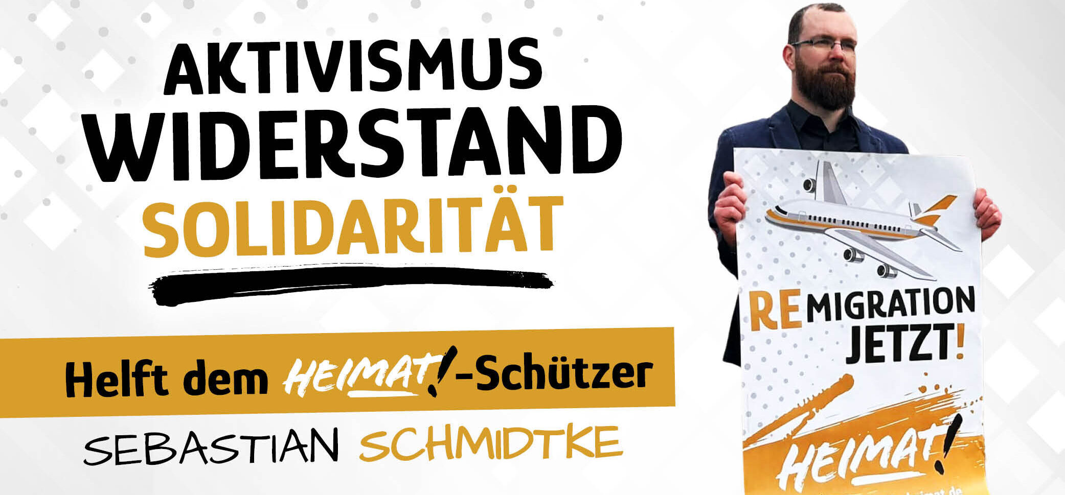 Helft dem HEIMAT-Schützer Sebastian Schmidtke! 